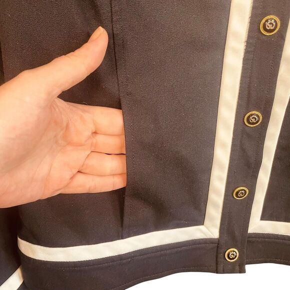 St John Sport Twill Collared Jacket - Picture 7 of 13